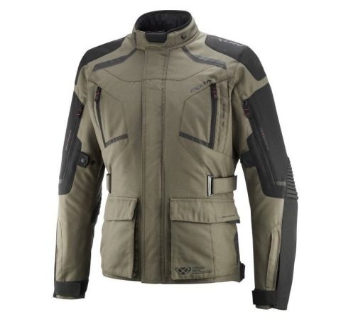 ECHIPAMENTE - Geacă moto Ixon Midgard MS, bărbați, touring/adventure, all-season - khaki/negru