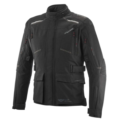 ECHIPAMENTE - Geacă moto Ixon Midgard MS, bărbați, touring/adventure, all-season - negru