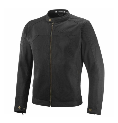 ECHIPAMENTE - Geacă moto Ixon Ozcan MS, bărbați, urban/heritage, vară - negru; tip croi: Fit