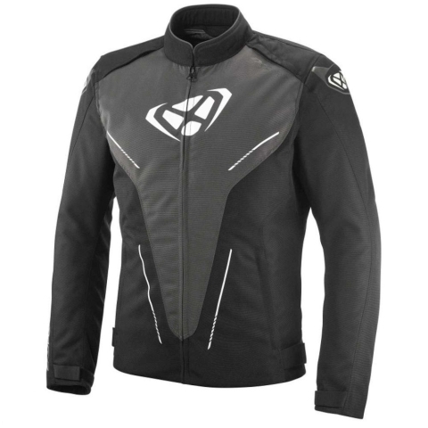ECHIPAMENTE - Geacă moto Ixon Prodigy WP MS, bărbați, roadster, all-season - negru/antracit/alb