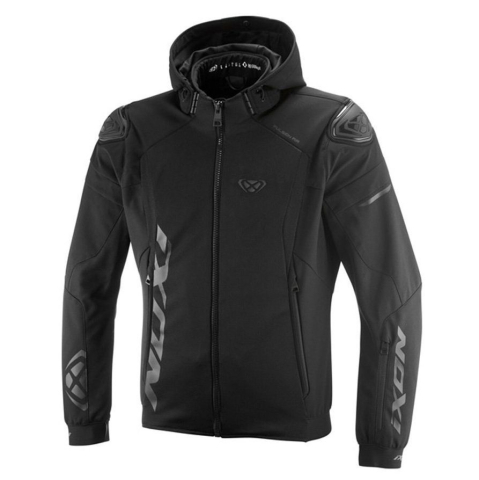 ECHIPAMENTE - Geacă moto Ixon Pulsion Air MS, bărbați, racing/roadster, vară - negru