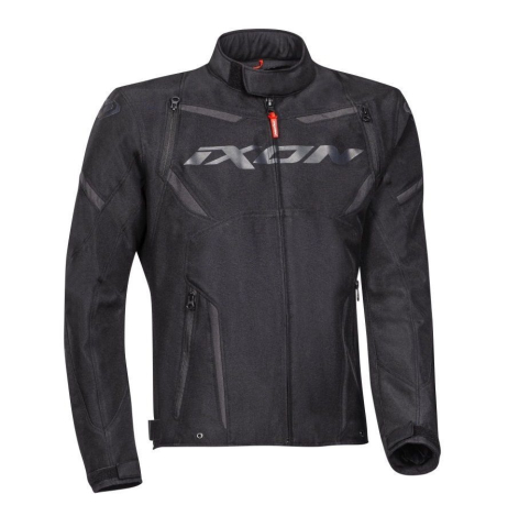 ECHIPAMENTE - Geacă moto Ixon Striker MS, bărbați, racing/roadster - negru