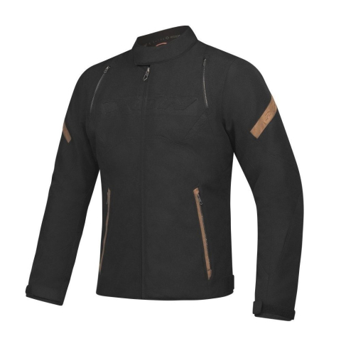 ECHIPAMENTE - Geacă moto Ixon Striker Retro WP MS, bărbați, urban/heritage - negru/maro