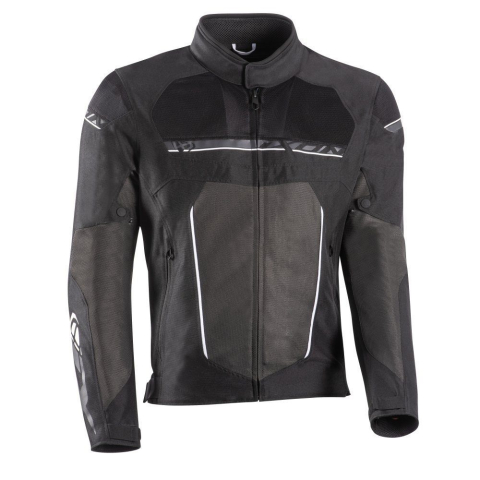 ECHIPAMENTE - Geacă moto Ixon T-Rex MS, bărbați, racing/roadster, all-season - negru/alb/gri