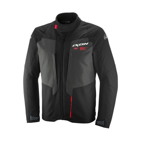 ECHIPAMENTE - Geacă moto Ixon TYR MS, bărbați, touring/adventure, all-season - negru/antracit/roșu