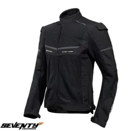ECHIPAMENTE - Geacă moto textil Seventy Degrees SD-JR60 Thunder Negru