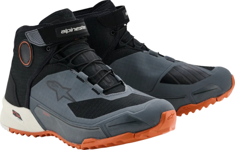 ECHIPAMENTE - Ghete moto impermeabile Alpinestars CR-X BLACK GREY RUST