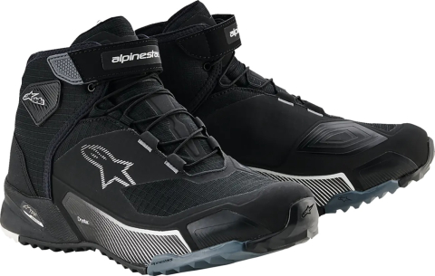 ECHIPAMENTE - Ghete moto impermeabile damă Alpinestars STELLA CR-X Drystar BK/GRY/WH