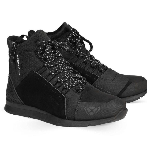 ÎNCĂLȚĂMINTE - Ghete moto Ixon Freaky WP MS, bărbați, urban, all-season - negru impermeabile