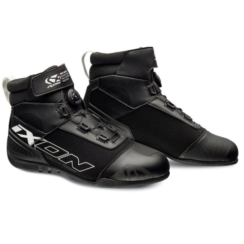 ÎNCĂLȚĂMINTE - Ghete moto Ixon Ranker MS, bărbați, roadster, all-season - negru/alb