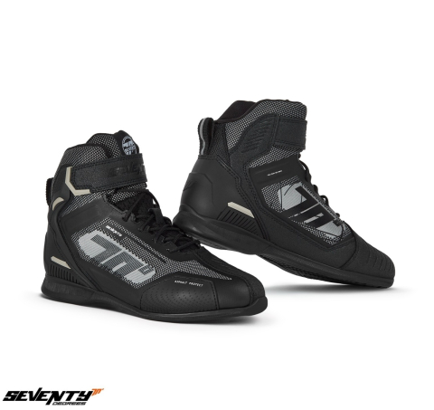 ECHIPAMENTE - Ghete moto Seventy Degrees SD-BR2 Veloce Negru