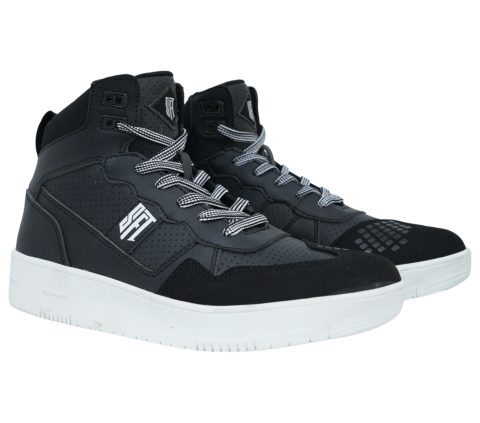 Echipament Moto - Ghete moto SFT FlatOut Black cu certificare CE