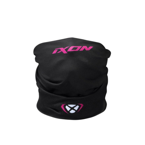 BARBATI - Guler moto Ixon Void MS, all-season - negru/alb/fuchsia