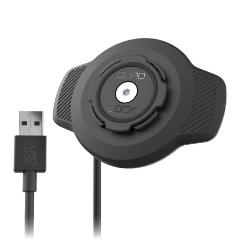 ACCESORII MOTOCICLETA - Încărcător Quad Lock wireless impermeabil moto și e-bike