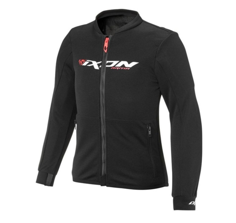 ECHIPAMENTE - Jachetă-armură moto Ixon Arma Kid, copii, racing/roadster, vară - negru/alb/roșu