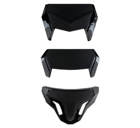 CĂȘTI - Kit ventilații cască modulară MT Atom SV - negru mat