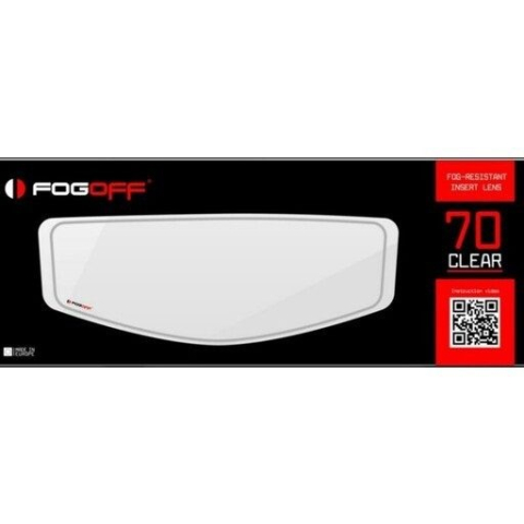 ACCESORII SI COMPONENTE - Lentilă antiaburire transparentă FOGOFF - compatibilă cu căștile integrale MT Blade 2 SV - Rapide - Targo - Axxis Cobra (tip MT-V-14 - DKS209)