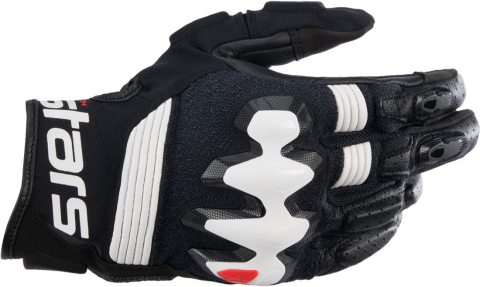 ECHIPAMENTE - Mănuși moto Alpinestars HALO Negru-Alb