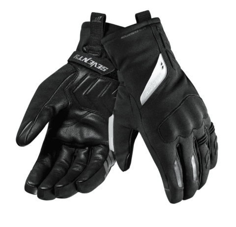 MOTO BĂRBAȚI - Mănuși moto femei Touring/Adventure iarnă Seventy Degrees SD-T11 Expedition negru - WinterTex