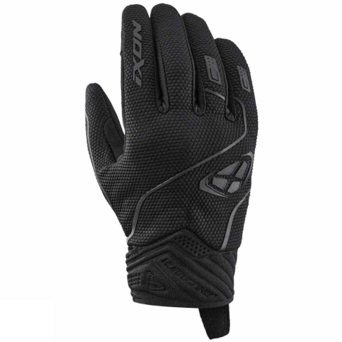 MOTO BĂRBAȚI - Mănuși moto Ixon Hurricane 2 LS, femei, roadster, vară - negru; degete tactile