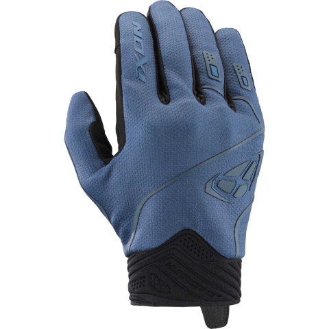 MOTO BĂRBAȚI - Mănuși moto Ixon Hurricane 2 MS, bărbați, roadster, vară - albastru; degete tactile