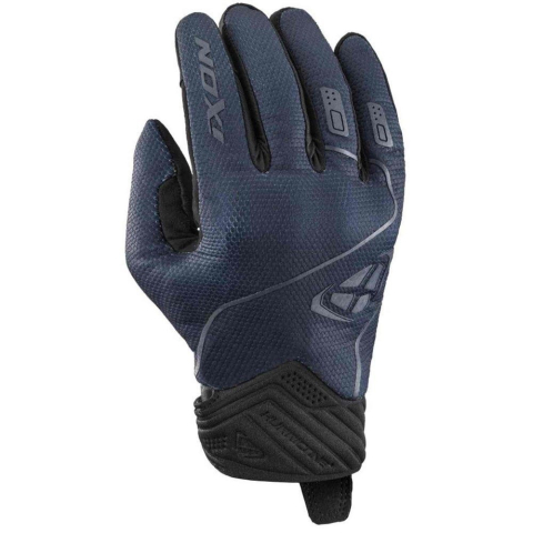 MOTO BĂRBAȚI - Mănuși moto Ixon Hurricane 2 MS, bărbați, roadster, vară - navy (albastru); degete tactile