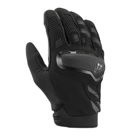 MOTO BĂRBAȚI - Mănuși moto Ixon Namak MS, bărbați, naked/adventure, vară - negru; degete tactile
