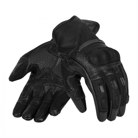 ECHIPAMENTE - Mănuși moto scurte piele textil SECA AXIS MESH II