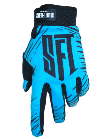 Echipament Moto - Manusi moto SFT Touch Blue Gloves