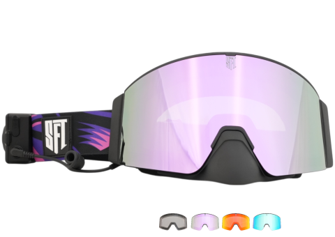 Ochelari - Ochelari MX SFT Heat Flare Pink Magnetic Goggles