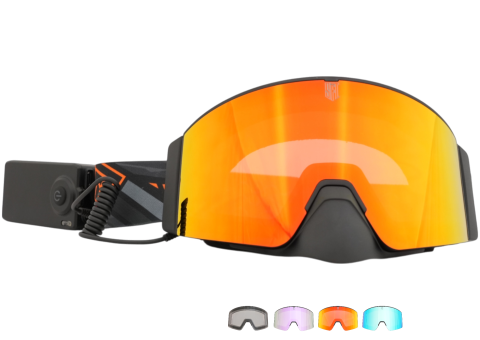 Ochelari - Ochelari MX SFT Heat Rave Orange Magnetic Goggles