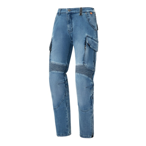 ECHIPAMENTE - Pantaloni moto cargo SECA SQUARE II BLUE
