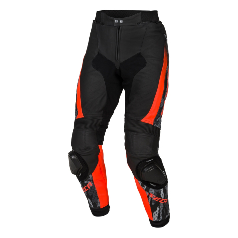 ECHIPAMENTE - Pantaloni moto din piele SECA SRS II BLACK RED