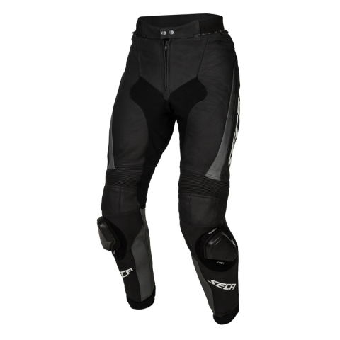 ECHIPAMENTE - Pantaloni moto din piele SECA SRS II negru