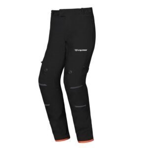 PANTALONI - Pantaloni moto Ixon M-SKD MS, bărbați, touring/adventure, all-season - negru/roșu (pantaloni laminati; impermeabile pe exterior)