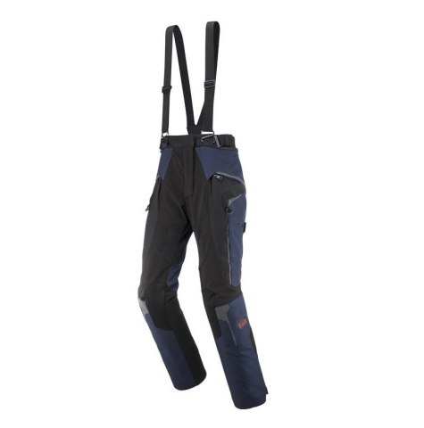 PANTALONI - Pantaloni moto Ixon Odin LS, femei, touring/adventure, all-season/vară - navy (albastru)/negru/roșu