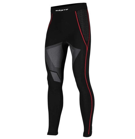PANTALONI - Pantaloni moto termici (de compresie) Seventy Degrees SD-CT3 negru/gri - unisex