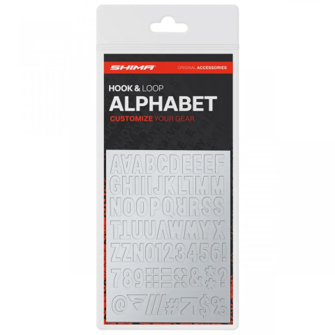 MÂNUȘI - Set caractere reflectorizante SHIMA Alphabet