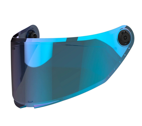 ACCESORII SI COMPONENTE - Vizieră albastră oglindă pentru cască integrală MT Thunder 4 SV