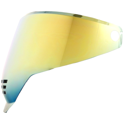 VIZIERE SI PINLOCK - Viziera casca moto SFT FlatOut Gold Iridium Visor