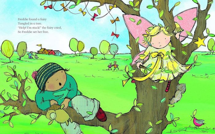 Carte cu ilustratii. Freddie and the Fairy [3]