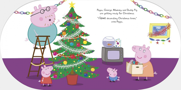 Carte cu ilustratii. Peppa Loves Christmas. PeppaPig [2]