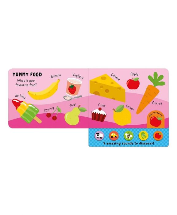 Carte cu sunete. 1 2 3 My First Words. Squishy [2]