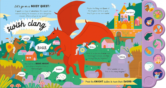 Carte cu sunete. Let's go on. Noisy Quest [3]