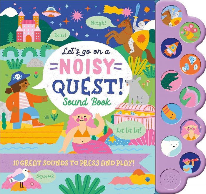 Carte cu sunete. Let's go on. Noisy Quest [1]