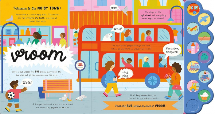 Carte cu sunete. Let's visit. Noisy Town [2]