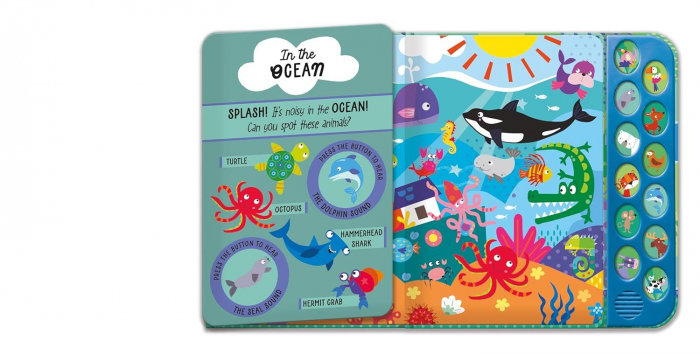 Carte cu sunete. Look and Listen. Animals [2]