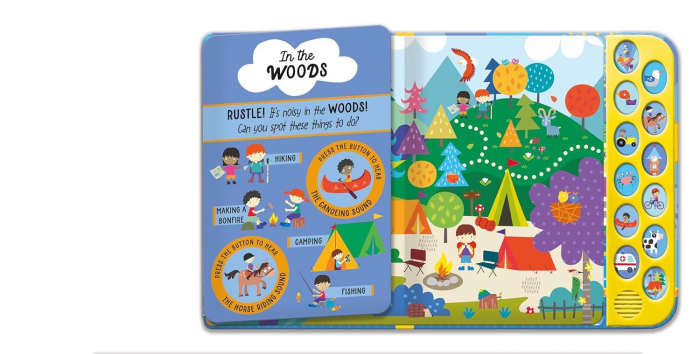 Carte cu sunete. Look and Listen. Outside [3]