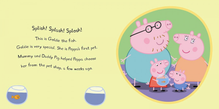 Carte cartonata ilustrata. Peppa's First Pet. Storybook. PeppaPig [2]