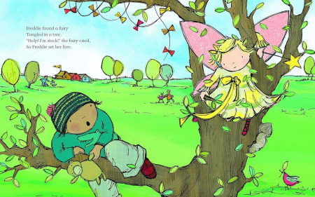 Carte cu ilustratii. Freddie and the Fairy [2]